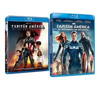 Capitán América: El Primer Vengador [Blu-ray] + Capitán América: El Soldado De Invierno [Blu-ray]