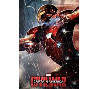 Capitán América Guerra Civil - Iron Man Póster (tamaño Grande), Multicolor