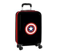 Maleta Cabina CAPITÁN AMÉRICA Teen, ABS 55 cm. 4 Ruedas