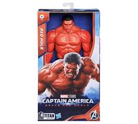 Capitán América: Un Valiente Nuevo Mundo Dlx Titan Héroe Red Hulk Acción Juguete