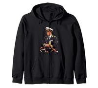 Capitán Confianza Liderazgo Estilo de Vida Arte Sudadera con Capucha