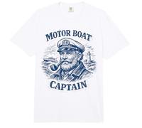 Capitán de Barco a Motor, yate, capitán de lancha motora Comfort Colors Adult Heavyweight T-Shirt