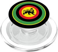 Capitán de Jamaica Jamaica Reggae - Escudo de música con diseño de león PopSockets PopGrip para MagSafe