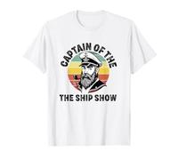 Capitán del Barco espectáculo Barco Divertido Motor Boating Capitán Camiseta