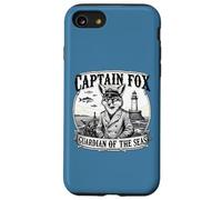 Capitán Fox Guardián de los Mares Animal de Aventura Náutica A Carcasa para iPhone SE (2020) / 7/8