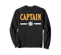 Capitán Náutico Barco Humor Capitán Mar Sudadera