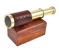 Capitanes - Mini telescopio de Mano (latón, 15,24 cm), diseño