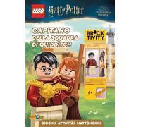 Capitano della squadra di quidditch. Lego Harry Potter. Ediz. a colori. Con minifigure LEGO® di Harry Potter con la scopa volante e il boccino d’oro (Panini kids)