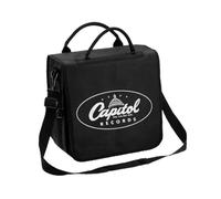 Capitol - Mochila de vinilo, Black, M, Casual