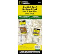 Capitol Reef Day Hikes & National Park Bundle: 2 Map set (National Geographic Trails Illustrated Map)