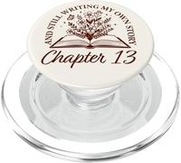 Capítulo 13 - Lectores de Libros Amantes de Las Flores 13 cumpleaños niñas PopSockets PopGrip para MagSafe