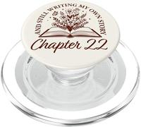 Capítulo 22 - Lectores de Libros Amantes de Las Flores 22 cumpleaños niñas PopSockets PopGrip para MagSafe