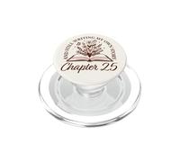 Capítulo 25 - Lectores de Libros Amantes de Las Flores 25 cumpleaños niñas PopSockets PopGrip para MagSafe