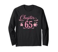 Capítulo 65 Happy 65th Birthday Turning 65 Camiseta de Regalo Manga Larga