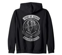 Capítulo de Sons of Grace Kingdom Christian Warrior Sudadera con Capucha