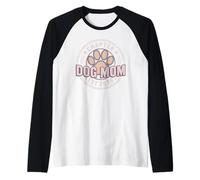 Capítulo Dog Mom EST 2026 Maternidad Orgullo de Mascotas Amante de la Vida Camiseta Manga Raglan