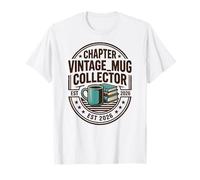 Capítulo Vintage Collector EST 2026 Libro de café Amante Humor Camiseta