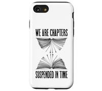 Capítulos de reloj de arena de libros suspendidos en el tiempo Amante de los libros Carcasa para iPhone SE (2020) / 7 / 8