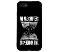 Capítulos de reloj de arena de libros suspendidos en el tiempo Amante de los libros Carcasa para iPhone SE (2020) / 7 / 8