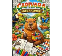 CAPIVARA: LIVRO DE COLORIR