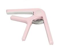 Capo de 6 Cuerdas con ABS de Presión Uniforme y Material de Resorte Adecuado para Todas las Guitarras Acústicas, Ukelele, bajo, Banjo, Mandolina (Rosa empolvado)