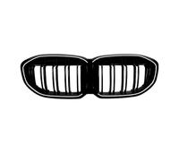Capó De Entrada De Aire Compatible Con Para 1-Series F40 2019 2020 2021 2022 2023 2024 Parrilla Delantera Racing Grill Hood Rejilla De Malla Con Tira De Luces