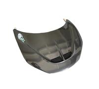 Capó de Fibra de Carbono Estilo S Compatible con capó de Coche Ferrari 458 Speciale 2011-2016(Double-Sided Carbon)