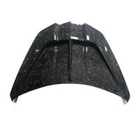 Capó de Fibra de Carbono Estilo ST, capó de Motor Compatible con Chevrolet Corvette C8 2020+actualización de Coche(Forged Wet-Carbon)