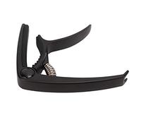 Capo de Guitarra de Aleación de Zinc, Accesorio para Instrumento en Negro, Cambio Rápido de Tono - Fácil de Usar, Durable, Compatible con Bajo, Banjo y Mandolina