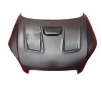 Capó de motor de fibra de carbono, cubierta de motor sin pintar, Compatible con Audi TT MK2, estilo TTRS modificado, capó ligero, accesorios for coche(Unpaint D)