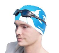 Capo de Natación - Capo de Baño Impermeable, Capucha de Natación para Adultos | Cangular un Gorro de Unisex Gorro de Silicona Elástico Pelo Largo para Natadores Profesionales y Recreados