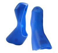 Capó de palanca de cambios para bicicletas de carretera ST-R7020 cuenta con una construcción de gel de sílice suave al tacto para comodidad y control del conductor (azul)