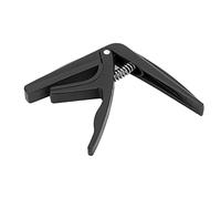 Capo de Ukelele Compacto con Almohadas de Silicona para Tensión Cuerda sólida: para Instrumentos Cadena, Simplemente Ajuste y Use (BLACK)