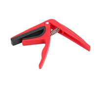 Capo de Ukelele Compacto con Almohadas de Silicona para Tensión Cuerda sólida: para Instrumentos Cadena, Simplemente Ajuste y Use (rojo)