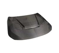 Capó delantero de fibra de carbono de doble cara estilo V M2 G87 compatible con BMW M2 G87 Serie 2 G42 M240I