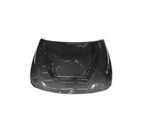 Capó delantero de motor de fibra de carbono M4 F82, cubiertas de motor Compatible con estilo de coche BMW GTS(Single sided carbon)