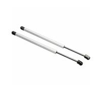 Capó Delantero Modificar Soporte Elevación Amortiguador Varillas Apoyo 2Uds Puntales Gas Para Nissan Para NP300 Para D23 2014-2025 Muelle neumático(Silver carbon fiber)