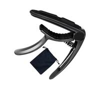 Capo Electric Guitar, Precision-Engineered Clip, 4.72x3.94in Lightweight Guitar Set, Electric Acoustic Instruments, Stage Performance for Live Concert, Practice