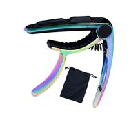 Capo Electric Guitar, Precision-Engineered Clip, 4.72x3.94in Lightweight Guitar Set, Electric Acoustic Instruments, Stage Performance for Live Concert, Practice