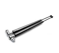 Capó Motor De Coche Barras Puntal A Gas Elevador Muelle Hidráulico Amortiguador Soportes Para VW Para POLO 6R 6C 61 Mk5 2009-2018(Negro carbón)