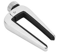 Capo para Guitarra Aleación de Zinc, Ajustable con Silicona Negra - Protección Óptima, Uso Profesional para Guitarra, Bajo, Ukelele y Violín (Pago)