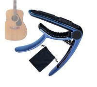 Capo Pour La Guitare Acoustique, Guitare Capo Pour Acoustique, Accessoires De Serrage Ukulélé - Clip Capos De Guitares 4.72x3.94x0,79 Pouces Performance, Concert Et Pratique En Direct