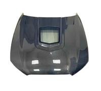 Capó transparente de fibra de carbono real compatible con Audi A7, S7, RS7 (2011, 2012, 2013, 2014, 2015, 2016, 2017 y 2018). Cubierta de ventilación del capó delantero.(Double-sided Carbon)