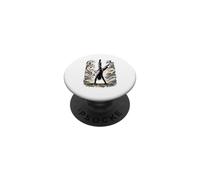 Capoeira Brasil Berimbau Roda Artes Marciales Ginga Camisa PopSockets PopGrip Adhesivo