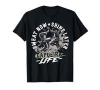 Capoeira Sweat Now Shine Later Camiseta