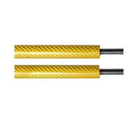 Capós para Automóviles Para Ford Escape MK4 2010 Capó Delantero Modificación De Resortes De Gas Amortiguador Soporte De Elevación De Puntal De Gas(YELLOW CARBON FIBER)