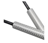 Capós Para Automóviles Para Mitsubishi Para ASX RVR 1st Gen 2010-presente 1 Juego Puntales Gas Capó Delantero Soporte Elevación Amortiguador Muelle Neumático(Silver Carbon Fiber)