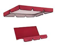 Capota para Columpio De Patio Hamaca de jardín 3 plazas con asiento y cubierta techo, impermeable, for patio (no incluye columpio)(Color 2)