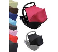 Capota parasol [protección solar para portabebés] compatible con Maxi Cosi Cabrio Fix grupo 0+ (rosa)
