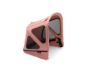 Capota ventilada Bugaboo Donkey, Extensible para una cobertura adicional y una protección solar óptima, Repele el agua, Compatible con Todos los Carritos Bugaboo Donkey, Rosa